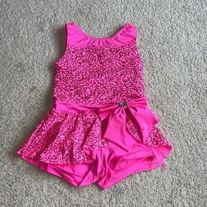 Pink Leopard Kids Costume